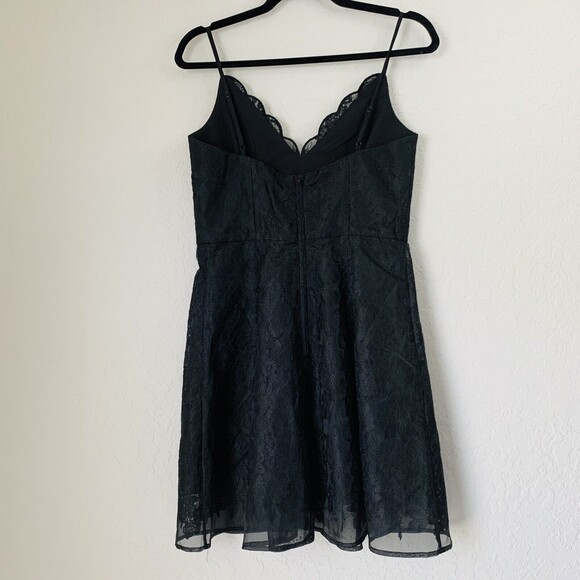 NWT Revolve Keepsake the Label Dress M Black Lace Whimsy Goth Fairy Prom Hoco - Picture 4 of 13
